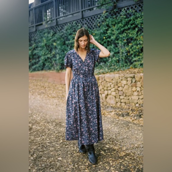 Christy Dawn Dresses & Skirts - Christy Dawn, “The Simple Dawn Dress”, Blooming Pomegranate, Petite XS